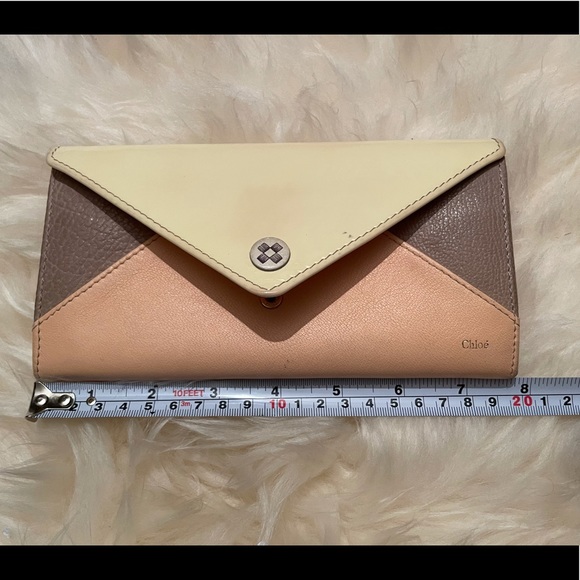 Chloe Patchwork Leather and patent leather wallet - Picture 7 of 16